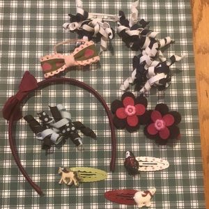 Lot of Gymboree hair pretties